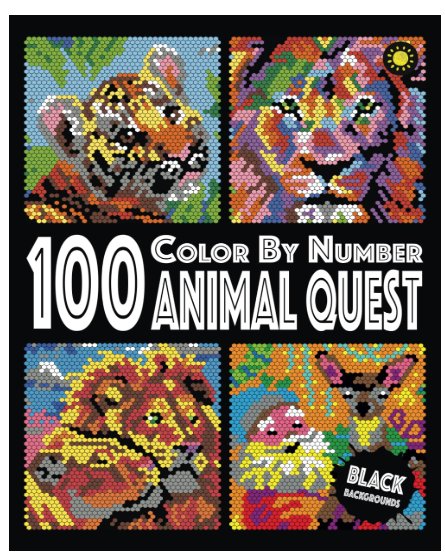 100 Animal Quest Color-by-Number