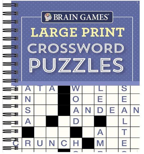 Brain Games - Large Print Crossword Puzzles