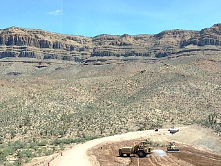 This is a view of the Grand Canyon West